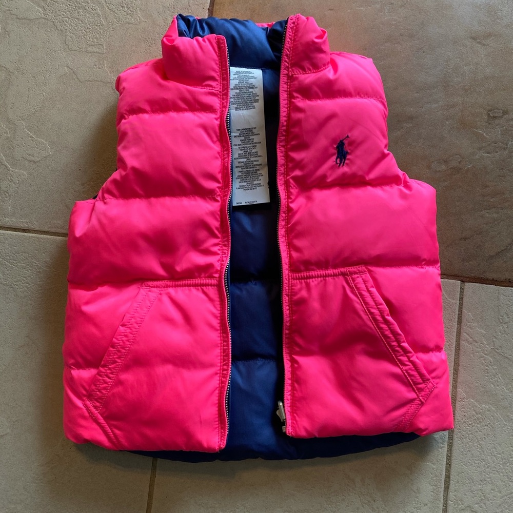 Girls Ralph Lauren Polo Vest